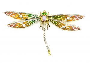 Dazzling Dragonfly Pin